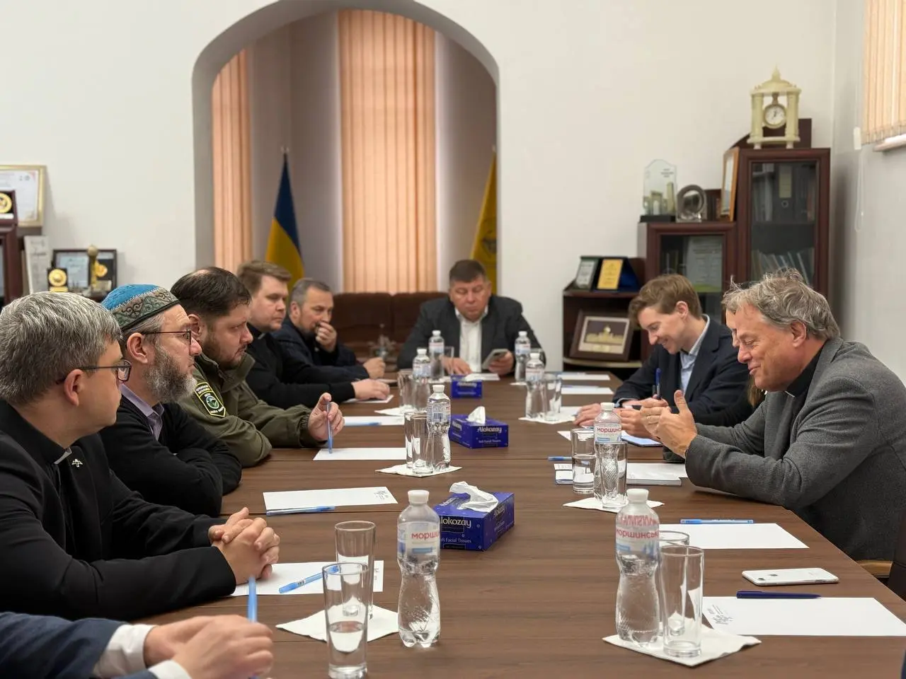 Представники ВРЦіРО зустрілися з пастором із Норвезької місії моряків 